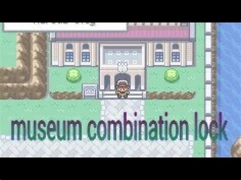 pokemon gaia combination lock museum|Pokémon Gaia Hack Wiki .